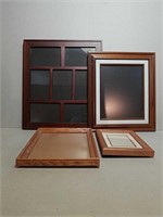 Dark and Medium Toned Wood Frames.