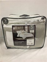 5 PIECE COMPLETE BED SET KING