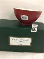 COLORWAVE COLLECTION-4 PIECE RASBERRY RICE BOWL