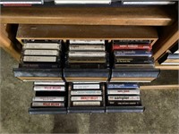 Two Cassette Storage Cabinets & Cassettes