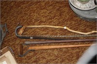 Early canes, walking sticks