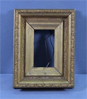 Small 19th C. Gilt Gesso Painting Frame