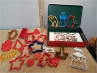 Tin of Cookie Cutters & More