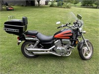 1999 Honda VF750 Magna Motorcycle with Title,