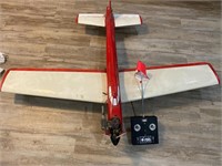 Gas powered remote control airplane