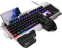 Gaming Keyboard and Mouse, Wired Backlit
