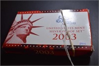 2003  U.S. Mint Silver Proof Set