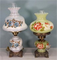 (2) Vintage GWTW Style Lamps