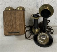 Stromberg-Carlson Candlestick Phone & Ringer