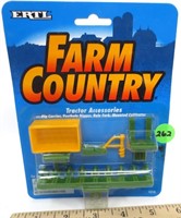 Tractor Accessories, green & yellow