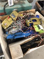 Model car parts, power pack, wire