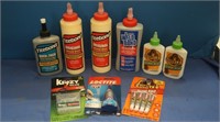 Krazy Glue Singles, Titebond Wood Glues, Loctite