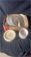 Misc plates, saucers, and more