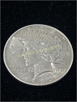 1926-D Silver Peace Dollar VF
