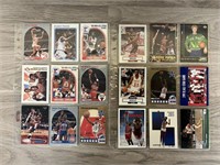 Assorted Basketball Card Lot w/ Michael Jordan