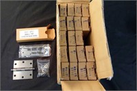 20 Pairs of 3 1/2 x 3 1/2" Ball tip door hinges