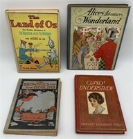 4 Children's Books,The Land of Oz,Wonderland