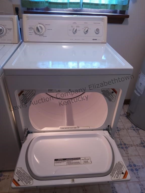 Kenmore dryer see photo for model number