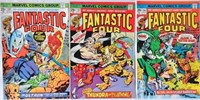 Lot 3 of 70s Marvel Comics FANTASTIC FOUR Comics