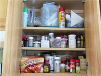 Food Contents Of Cabinets