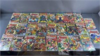 26pc The Avengers #102-136 Marvel Comic Books