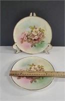 Vintage Crown Potteries Co. Floral Lunch