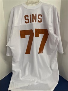 Kenneth Sims Autographed Jersey