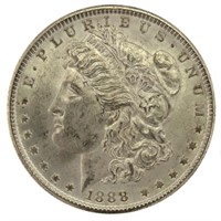 1888 Philadelphia Choice BU Morgan Silver Dollar