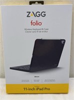 3x Zagg Folio Wireless Keyboard & Case for 11in