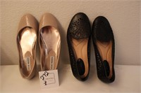 2 Pair Dress Flats