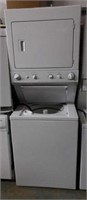 White Frigidaire Double Stack Washer & Dryer Q