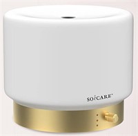 SOICARE Glass Diffuser with Luxury Alloy Base,