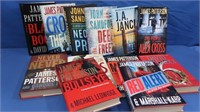 Hardback Novels-Patterson, Sanford, Jance