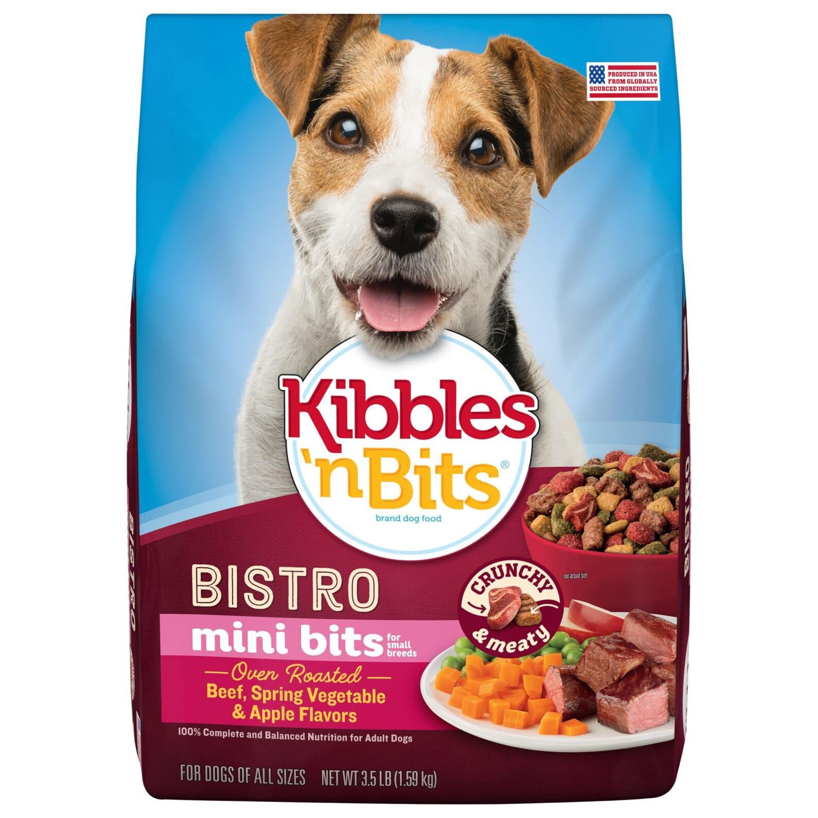 Kibbles 'N Bits Bistro Oven Roasted Beef Flavor Sm
