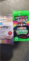 2PK OF COLORED PENCILS