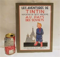 BD Tintin au Pays des Soviets, édition 1981,