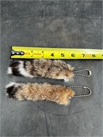 Real Bobcat Tail Key Chain