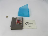 Contra , jeu de Nintendo NES avec livret