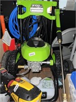 GREENWORKS PRESSURE WASHER RETAIL $400