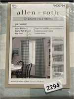 ALLEN AND ROTH CURTAINS