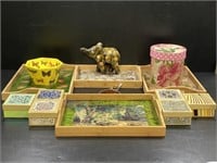 Hand Crafted Kitchen Trays, Coasters & More