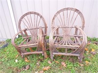 2 Adirondack arm chairs
