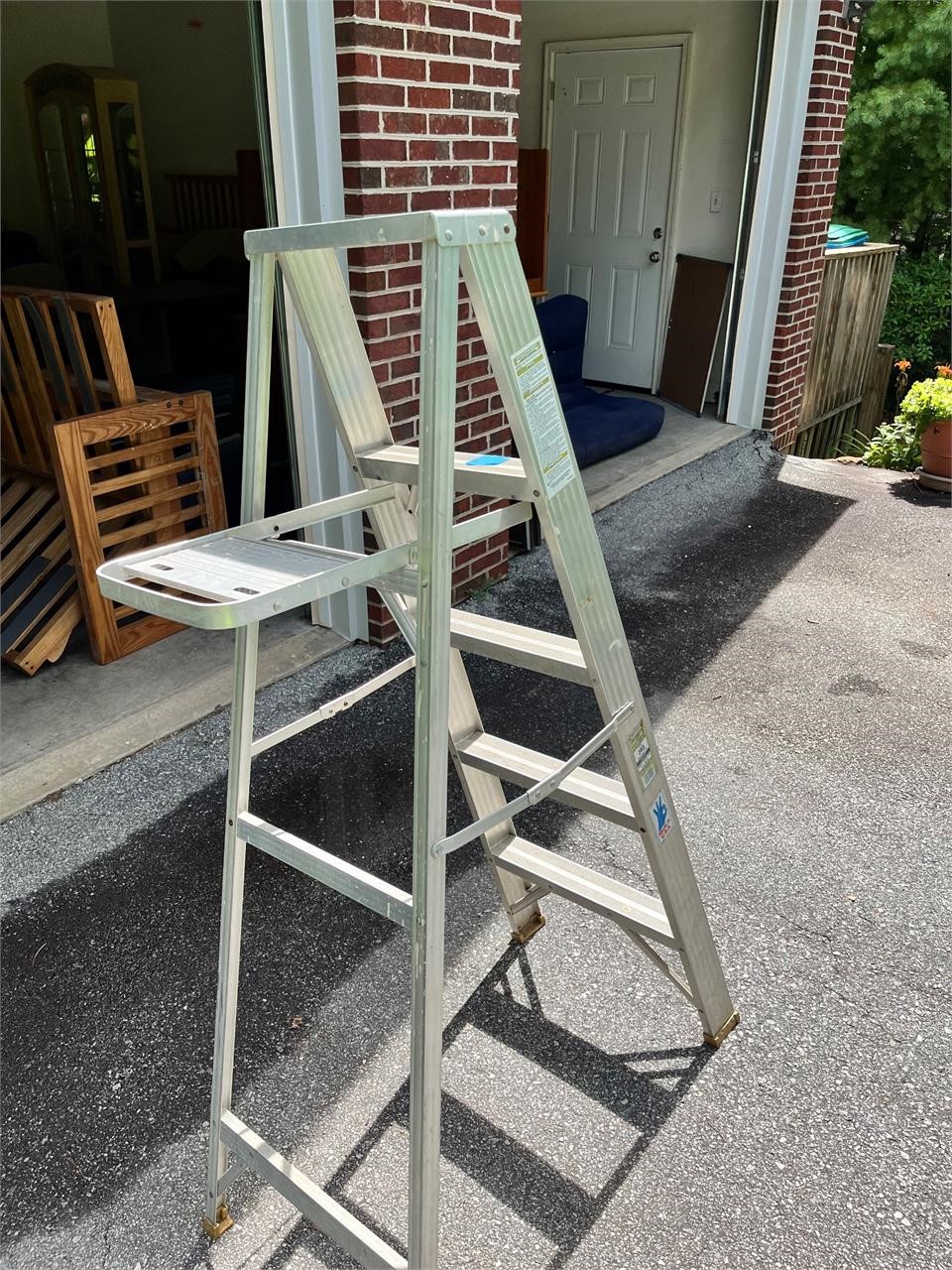 Werner 5' Aluminum A-Frame Step Ladder