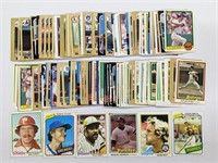 1970's/80's Baseball Hall Of Famers 100 + Cards