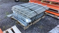 Assorted Pallet Racking Grating and Deck Beams-