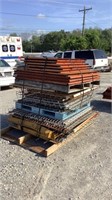 (approx qty - 20) Assorted Pallet Racking Grating-