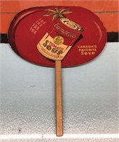 Vtg.Campbell's Soup advertising fan