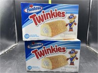 2 boxes hostess twinkies 10 individually wrapped