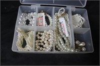 2 BOXES OF ASSORTED JEWELRY