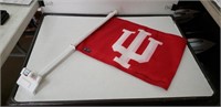 Indiana Hoosiers Canvas Car Flag